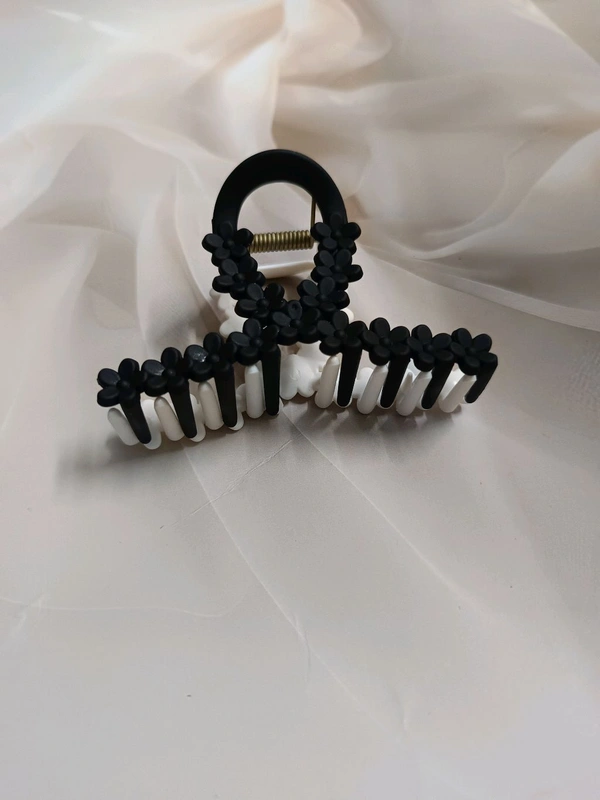 Big Double Color Hair Claw  - 5