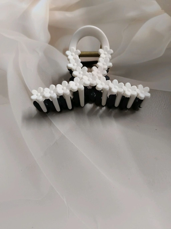 Big Double Color Hair Claw  - 5