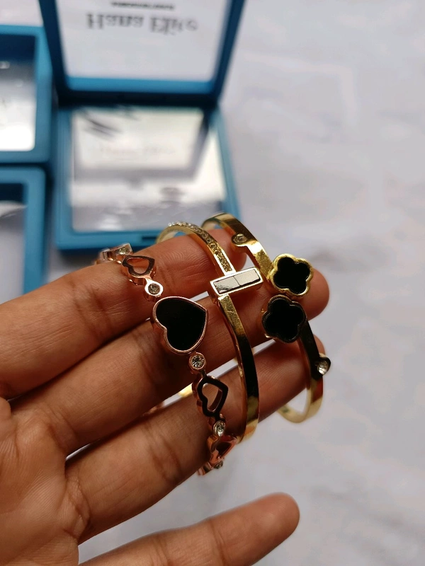 Premium Stainless Steel Kada  - Design 1