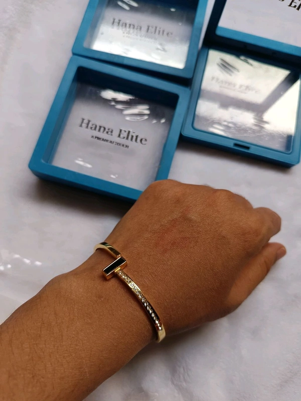 Premium Stainless Steel Kada  - Design 2