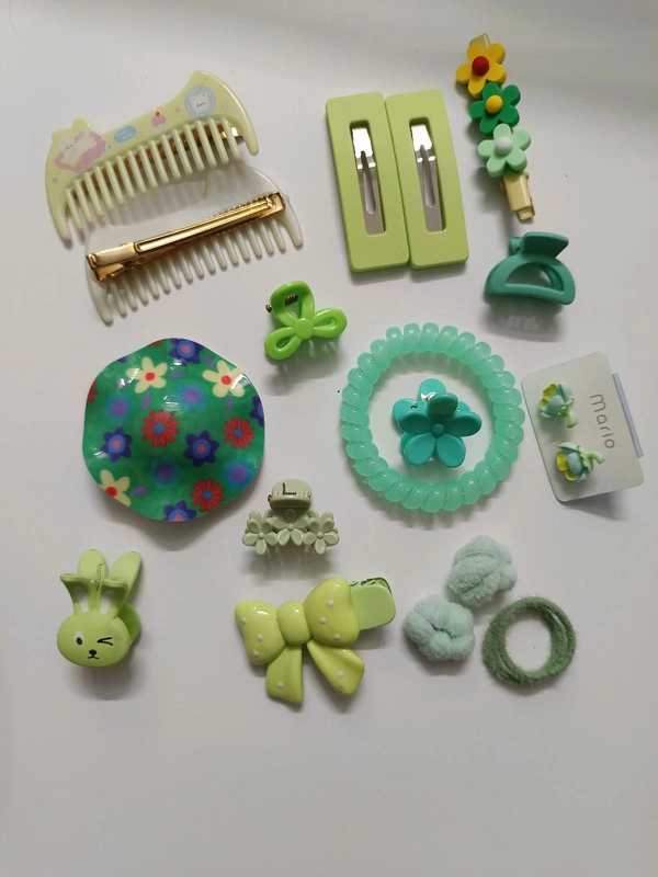 Green Garden Hair Accessory Box 💚