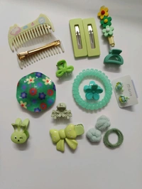 Green Garden Hair Accessory Box 💚