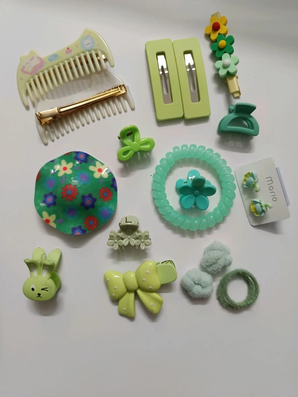 Green Garden Hair Accessory Box 💚