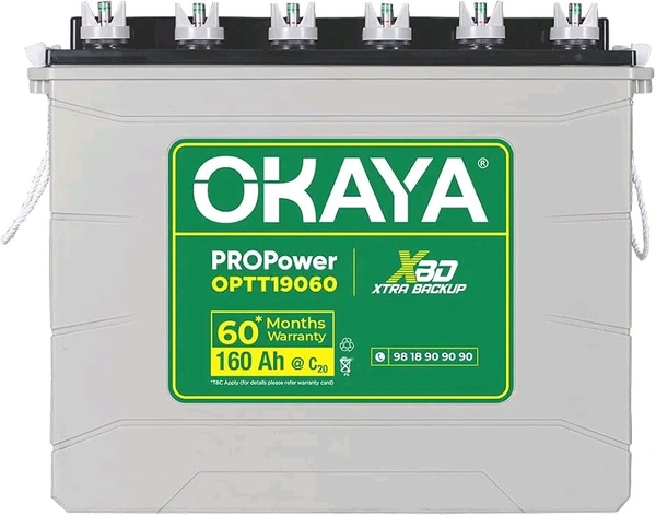 Okaya 160amp 60 Month Without Installation