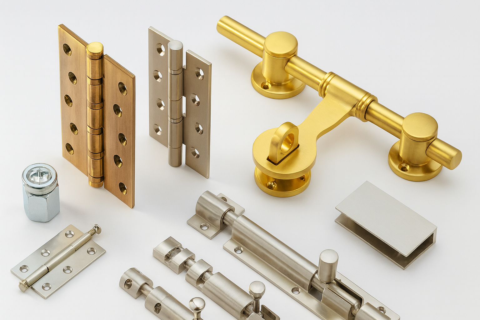 Door and cabinet hardware