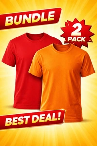 Red and Orage Shirt Combo at 1499