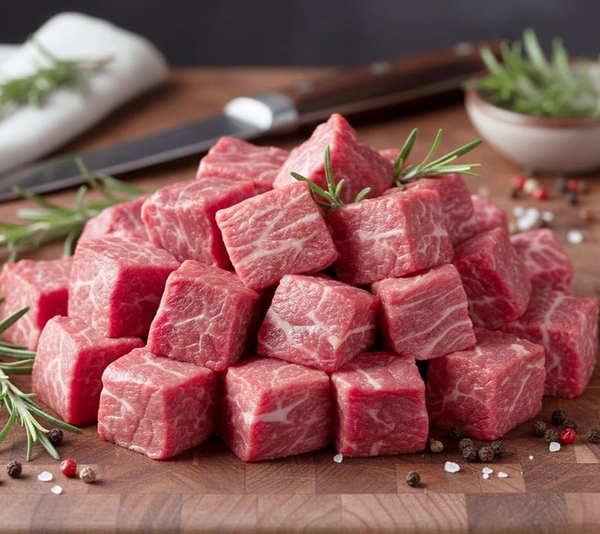 Beef Boneless (Buff) - 500gram