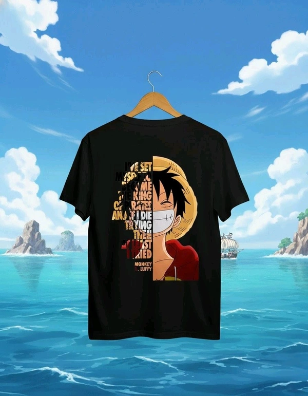 Luffy Black One Piece Tshirt Op-L001