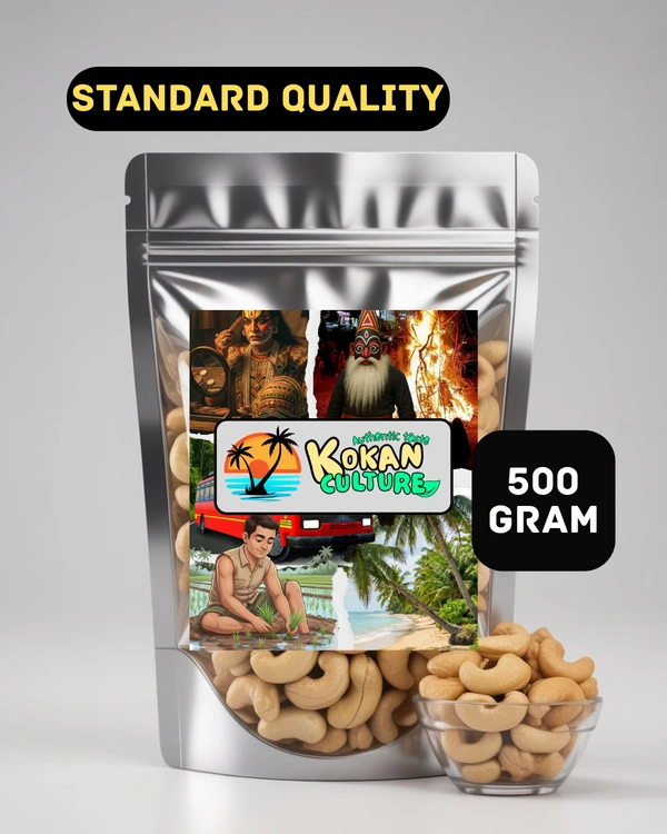 Kokani Cashews - Standard Size - 500 Gram