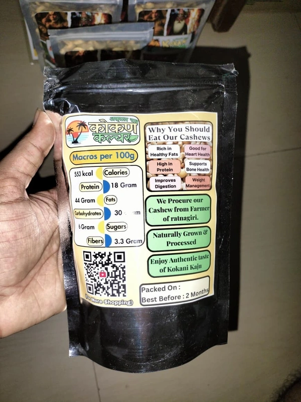 Kokani Cashew - Premium Size - 500 Gram