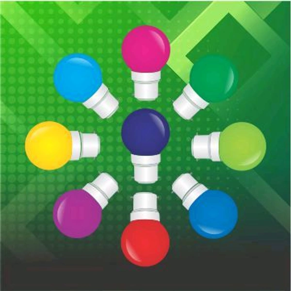 BRIGHT LIGHTS 0.5 Watts Led Bulb - Web Orange