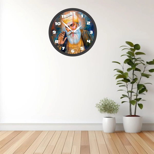 Avail Guru Nanak Wall Clock | 25 x 25cm -