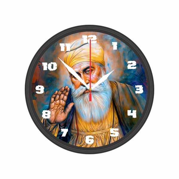Avail Guru Nanak Wall Clock | 25 x 25cm -