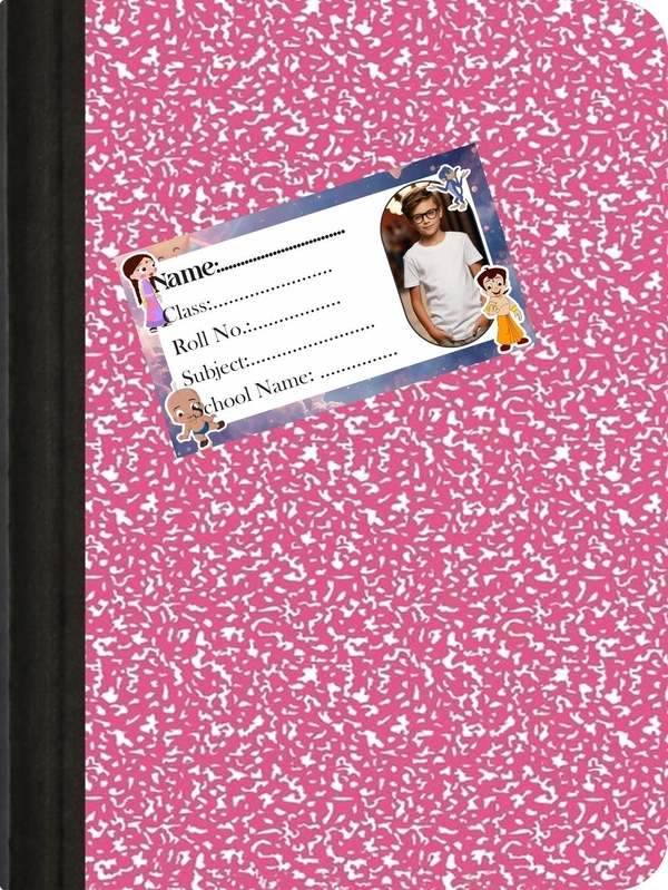 Vedalya Ayodhara Personalized Photo Name Sticker - Pack of 60 - Pack of 60