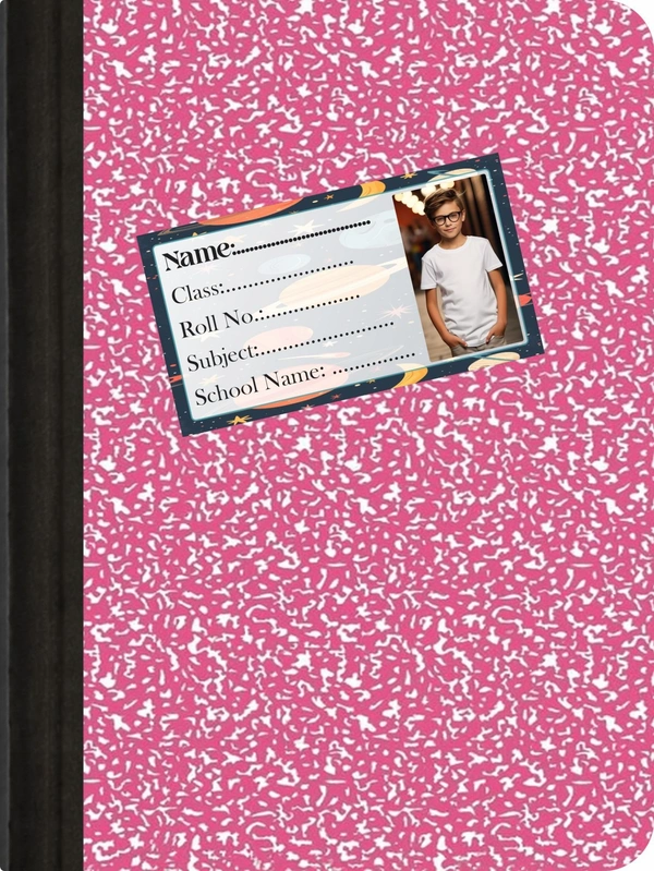 Vedalya Ayodhara Personalized Photo Name Sticker - Pack of 60 - Pack of 60