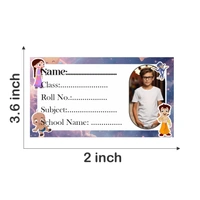 Vedalya Ayodhara Personalized Photo Name Sticker - Pack of 60 - Pack of 60