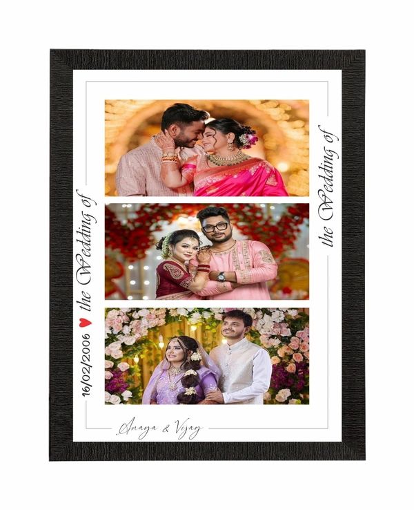 Avail Customize Photo Frame - Wedding Photo Frame