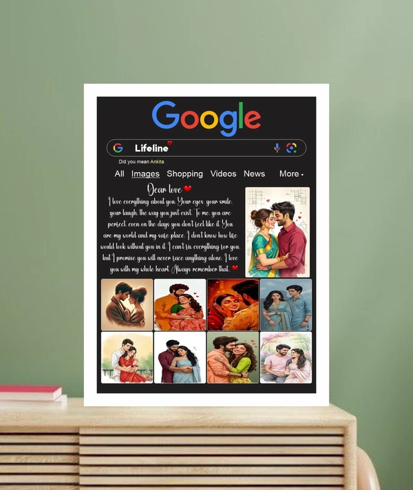Avail Customized Photo Frame for Wife and Husband Gifts