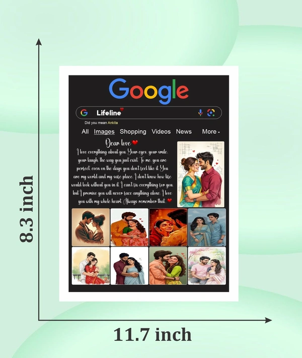 Avail Customized Photo Frame for Wife and Husband Gifts