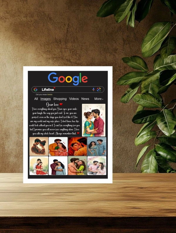 Avail Customized Photo Frame for Wife and Husband Gifts