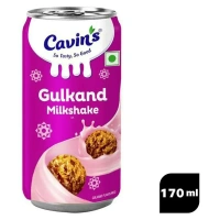 Cavins Gulkand Milkshake-170ml