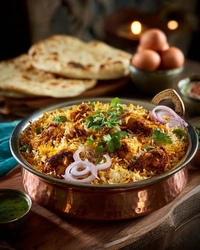 Chicken Fry Piece Biryani Single | SPICY AROMA