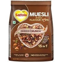 Saffola Choco Crunch Muesli With Flavour Pops, 175 g