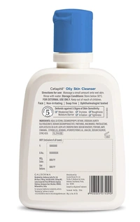 Galderma Cetaphil Oily Skin Cleanser For Oil, Acne& Prone Skin 125Ml