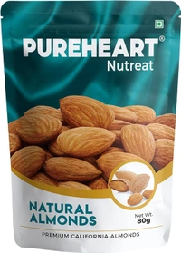 Pureheart Nutreat Natural Almonds (80 gm)