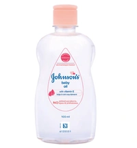  Johnson's Baby Oil with Vitamin E, 100ml