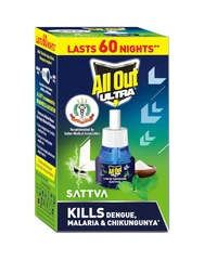 All Out Sattva (Single Refill 45ml) for Insects Pack of 1