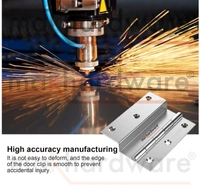 MaK HARDWARE Stainless Steel L-Hinges - 3" X 3/4" X12 MM