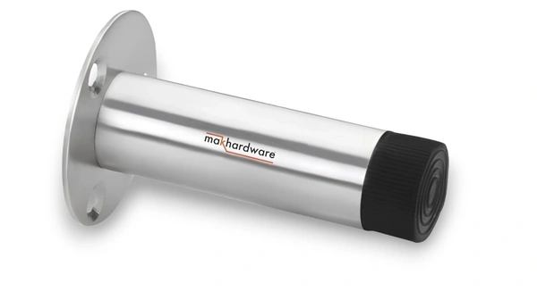 MAK HARDWARE Stainless Steel Door Stopper Back Door Silencer Stop & Door Stop Bumper with Rubber Pad - 2inch