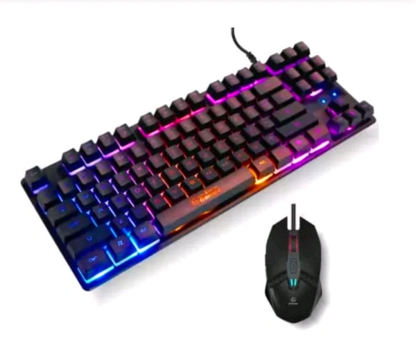 RGB Gaming Mechanical Keyboard And Mouse