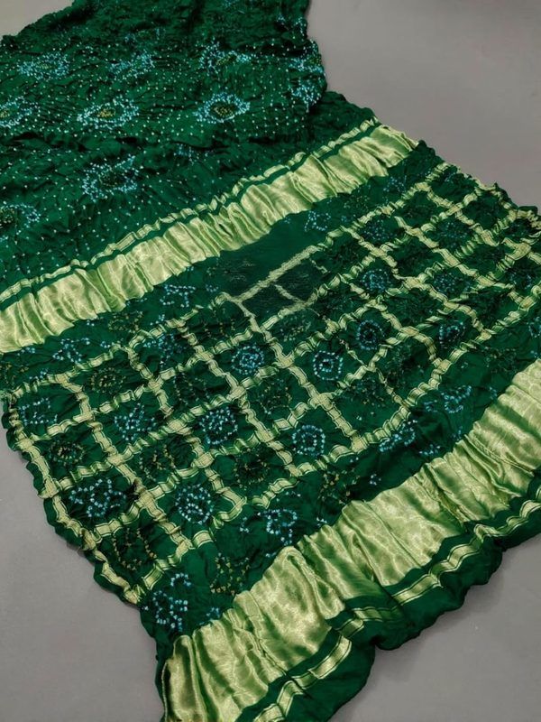 Green bandhej