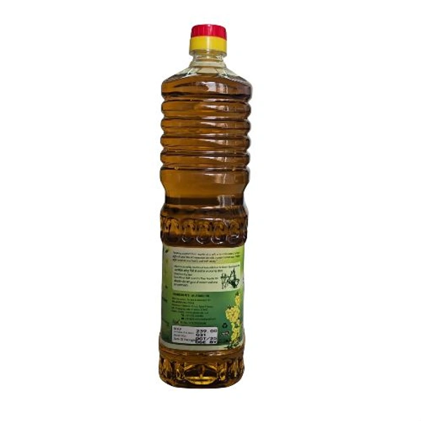 SPSnaturals Wooden Cold Press Mustard Oil 1L Btl
