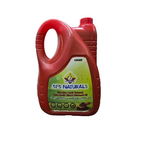 SPSnaturals Wooden Cold Press Mustard Oil  5L