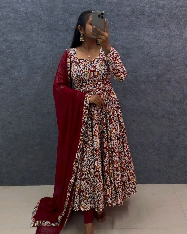 Kalamkari Maxi - S(36), Black