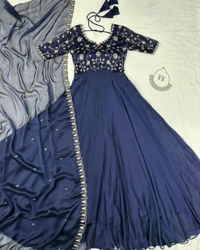 Neha - M, Navy Blue