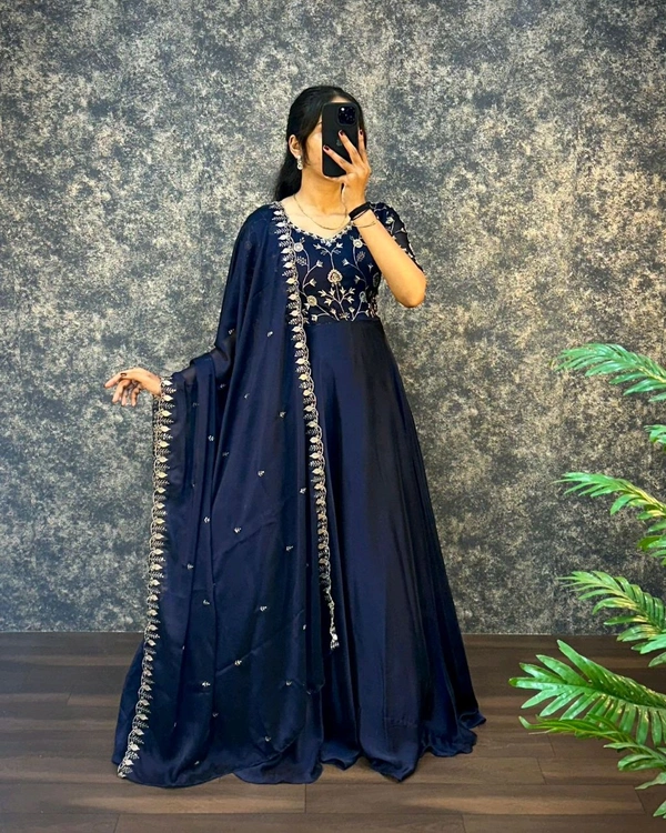 Neha - M, Navy Blue