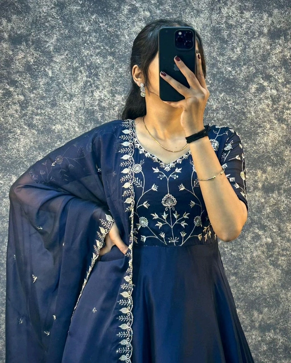 Neha - S, Navy Blue