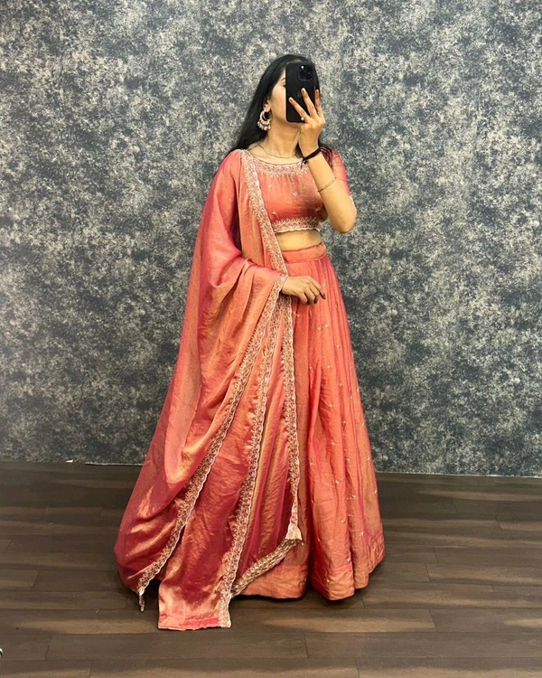 Sahana - Free Size (M to 2XL), Peach