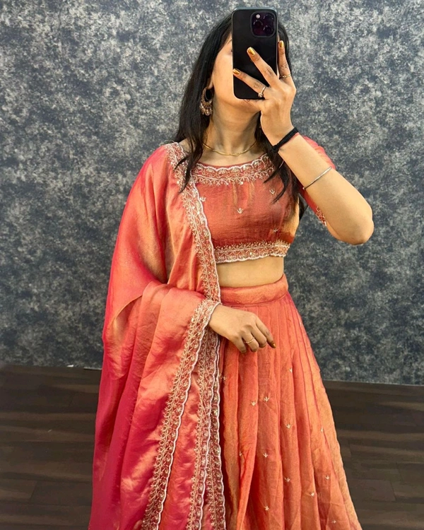 Sahana - Free Size (M to 2XL), Peach