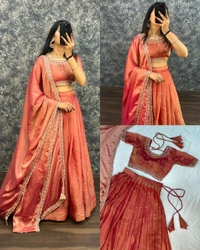 Sahana - Free Size (M to 2XL), Peach
