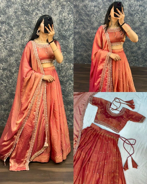 Sahana - Free Size (M to 2XL), Peach