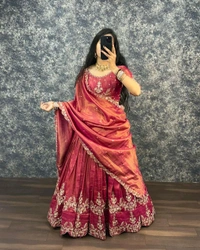 Kanmani - Free Size (M to 2XL), Rust Orange