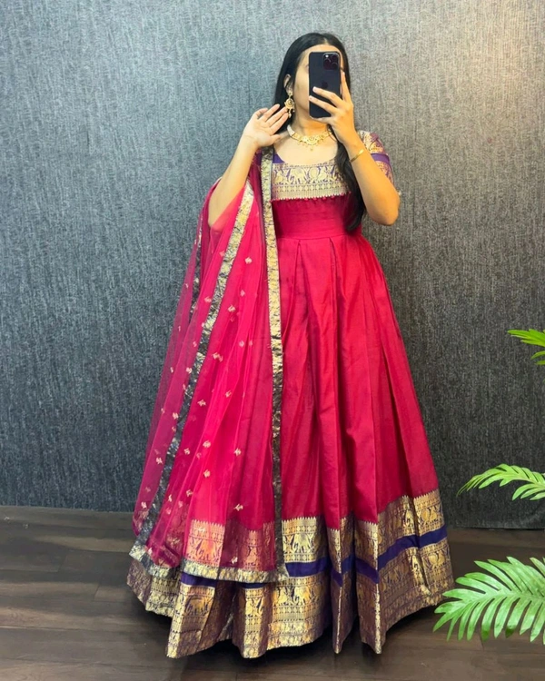 BHAVANI Bhavani - XL, Rani Pink