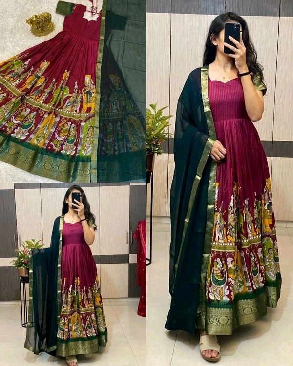 KUMARI - 3XL, Maroon
