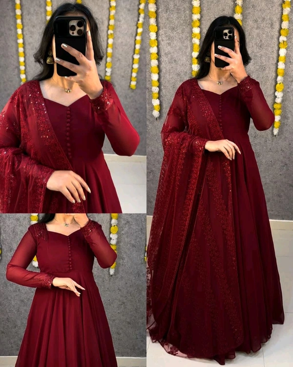 Monica - 4XL, Red