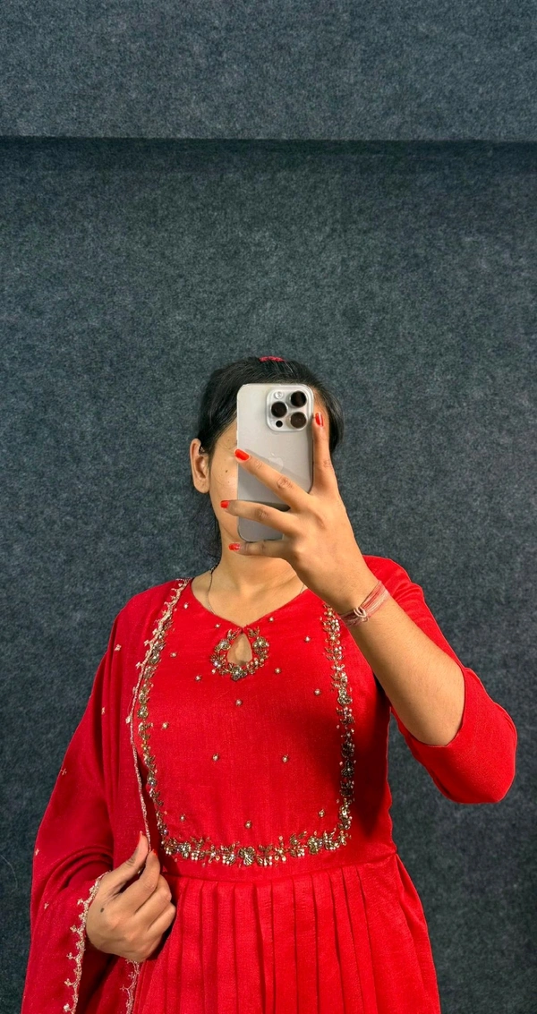 Lekha - 2XL, Red